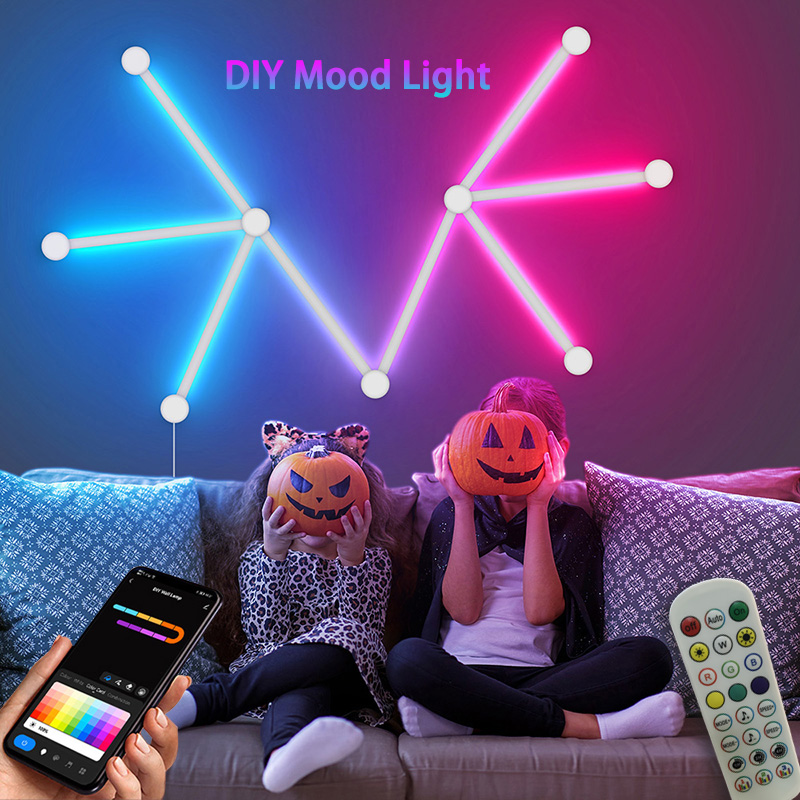 Led Lighting Wall Decor - Lampu Dinding RGB Pintar, Lampu LED