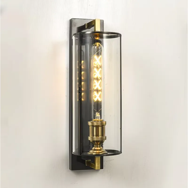 Led Lighting Decor - Lampu Gantung Led Silinder Emas Modern