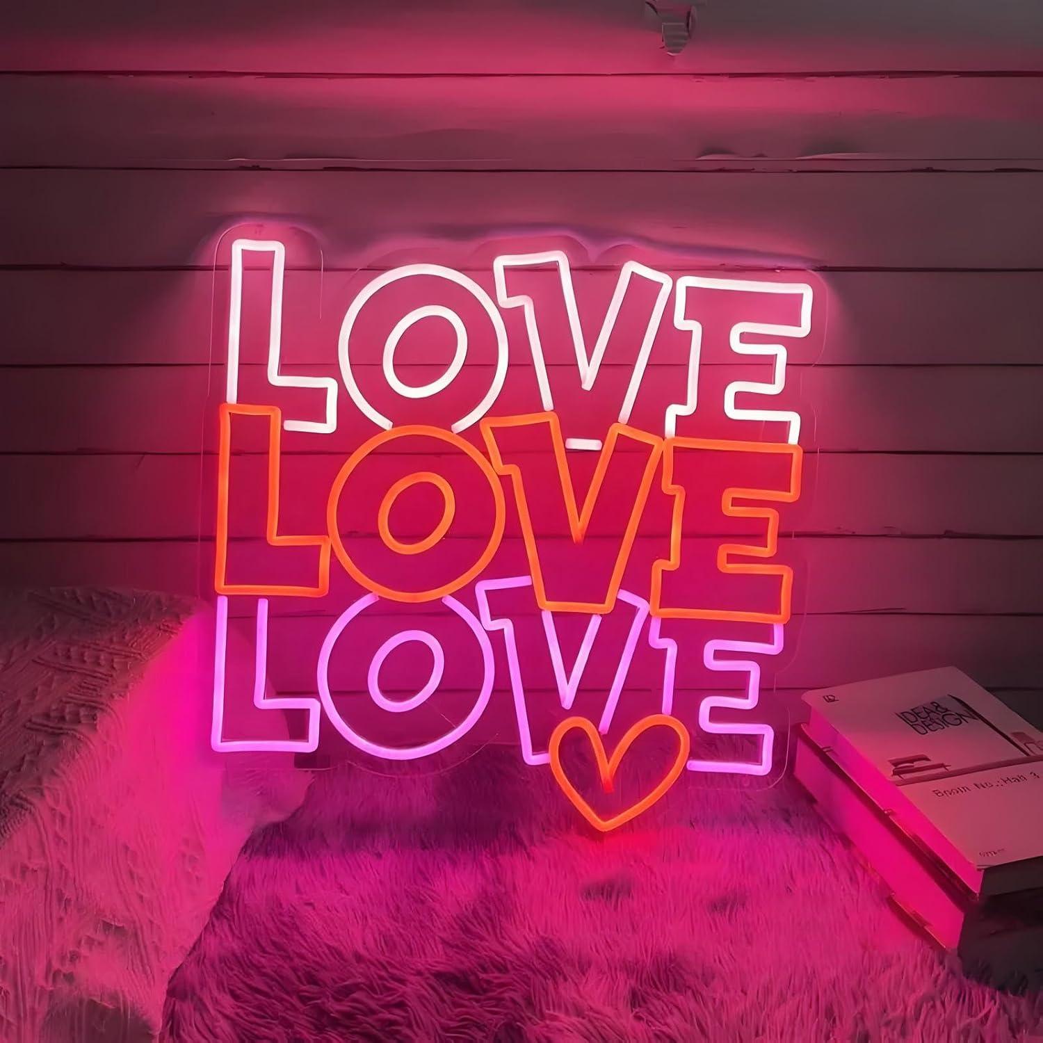 Led Lighting Wall Decor - Lampu Neon LED USB yang Dapat