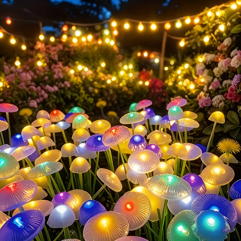 Outdoor Lighting Wedding Decor - 4 Set Lampu Taman Tenaga Surya