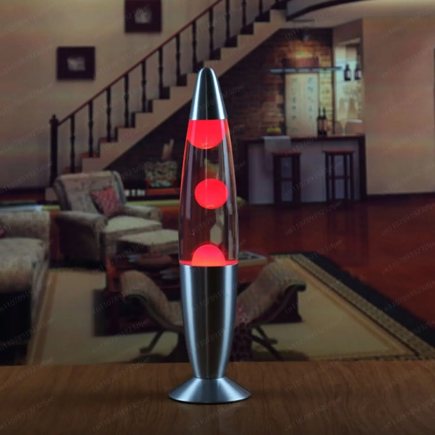 Lava Lamp Desktop - Lampu meja ubur-ubur planktonik lava magma