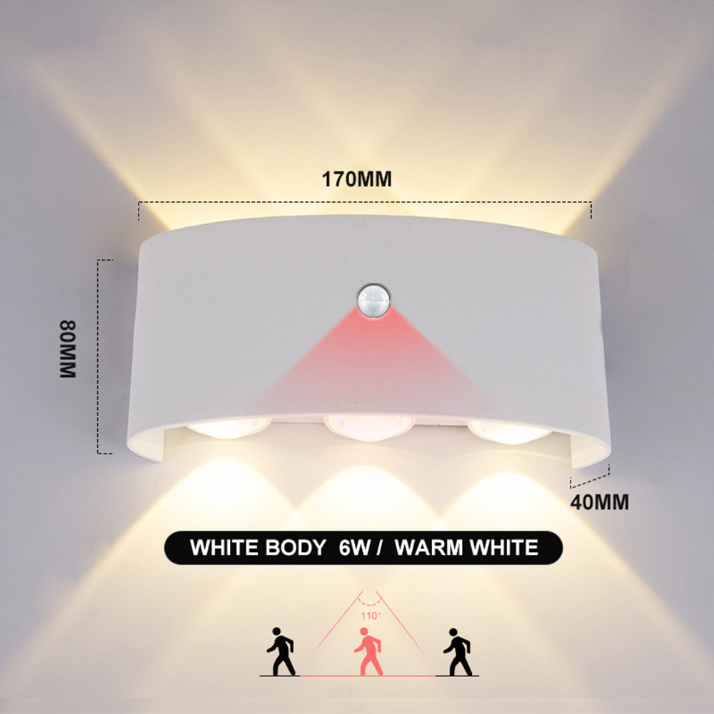 Foyer Lighting Wall Decor - PIR Sensor Gerak Lampu Dinding AC85-265V