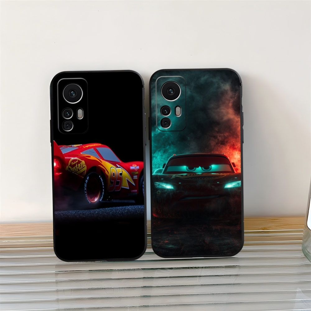 Lighting Mcqueen Decor - Casing Ponsel Mobil Flash M-McQueen Red-95