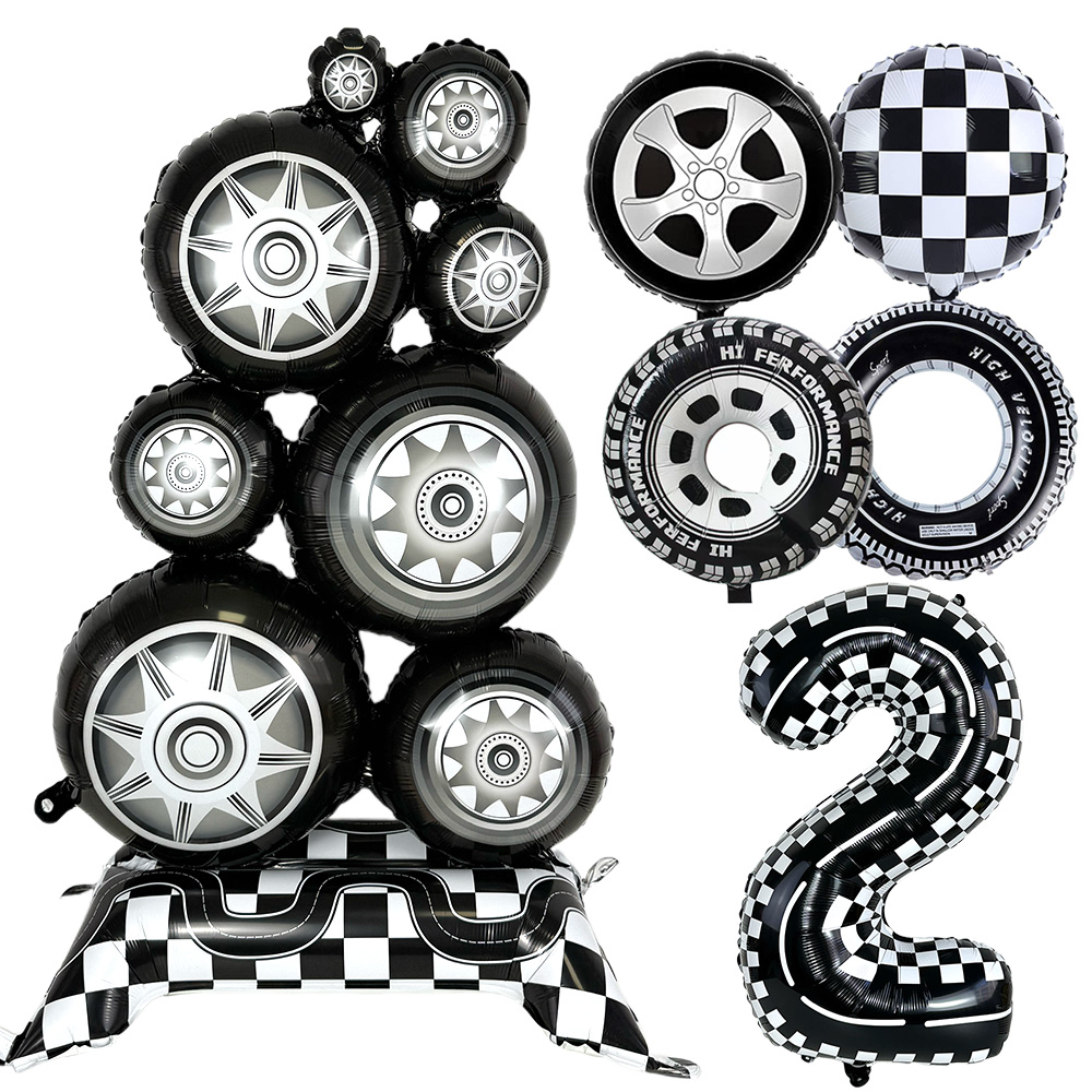 Lighting Mcqueen Decor - Balon Foil Roda Mobil Balap, Balon