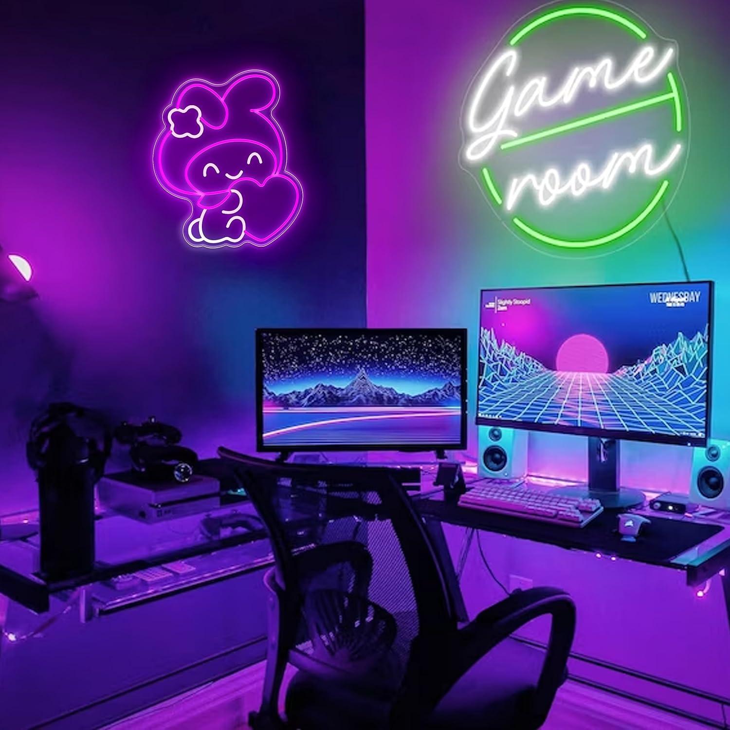 Lampu Neon Anime LED Jepang un - Led Lighting Wall Decor ulasan dan harga