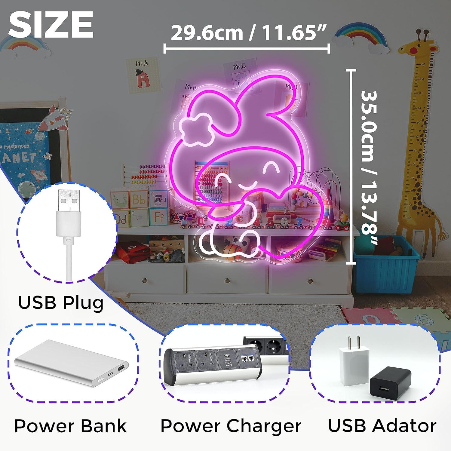 Lampu Neon Anime LED Jepang un - Led Lighting Wall Decor ulasan dan harga