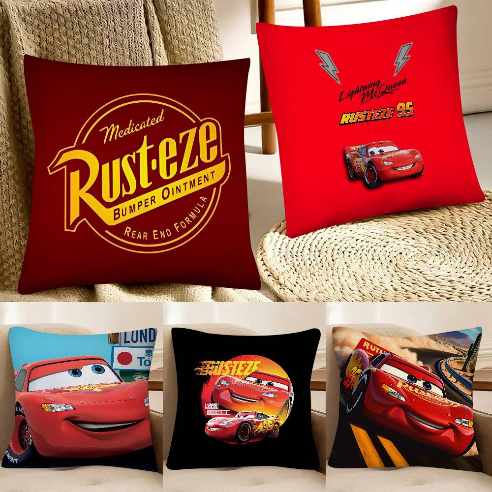Sarung Bantal Mobil Kartun Lig - Lighting Mcqueen Decor ulasan dan harga