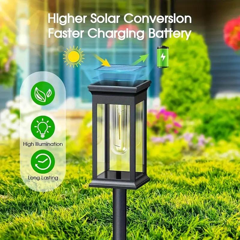4Pcs Lampu Jalan Tenaga Surya  - Outdoor Lighting Wedding Decor ulasan dan harga