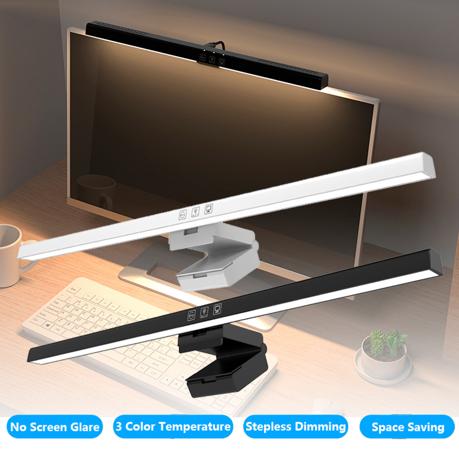 Lampu meja komputer, 50cm laya - Touch Dimmer Lamp ulasan dan harga