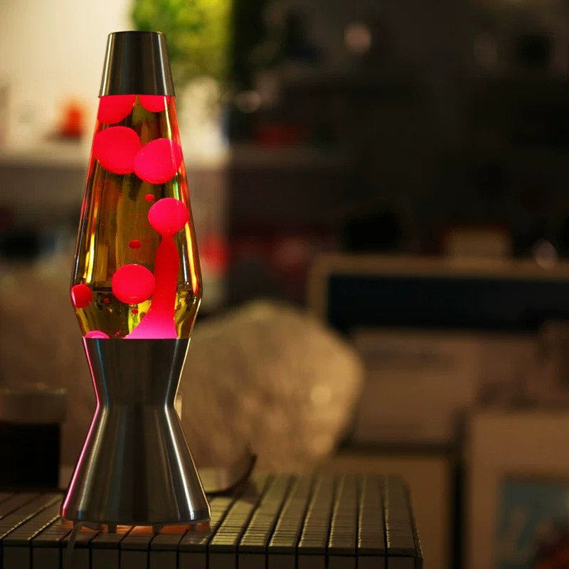Lampu Lava Kerucut Jellyfish L - Lava Lamp Desktop ulasan dan harga
