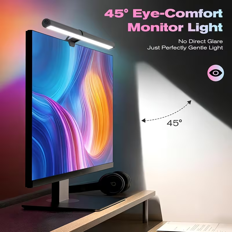 Lampu Monitor LED Bertenaga US - Touch Dimmer Lamp ulasan dan harga