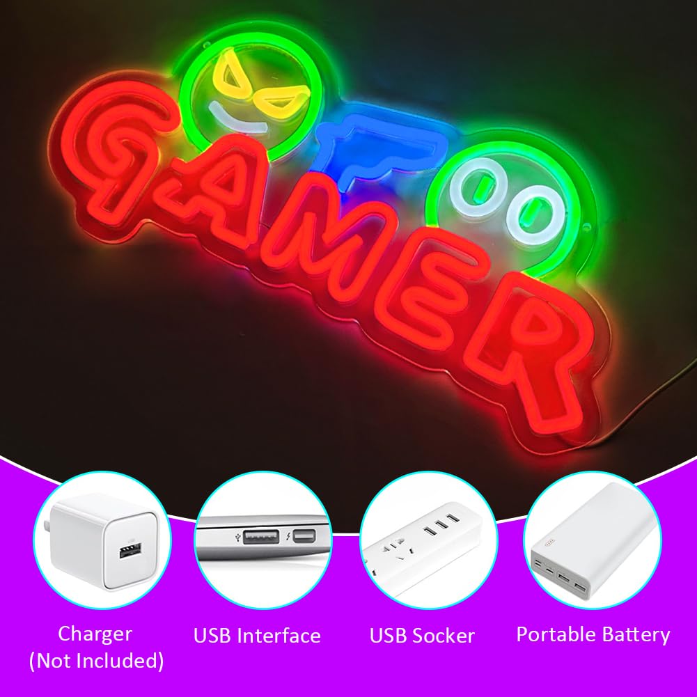 Lampu Dinding LED Neon Sign Ga - Wedding Lighting And Decor ulasan dan harga