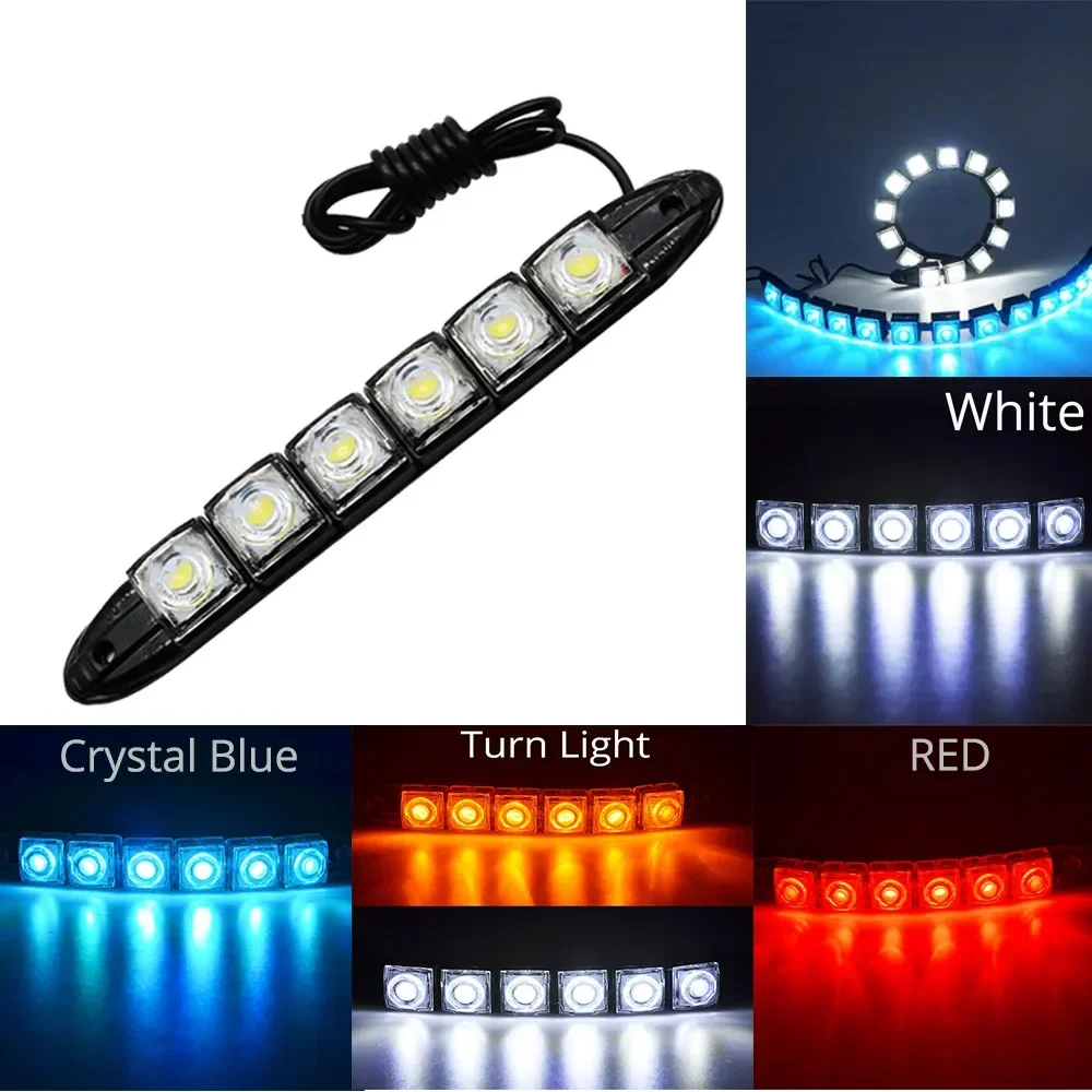 Lampu DRL anti air LED, lampu  - Lighting Bolt Decor ulasan dan harga