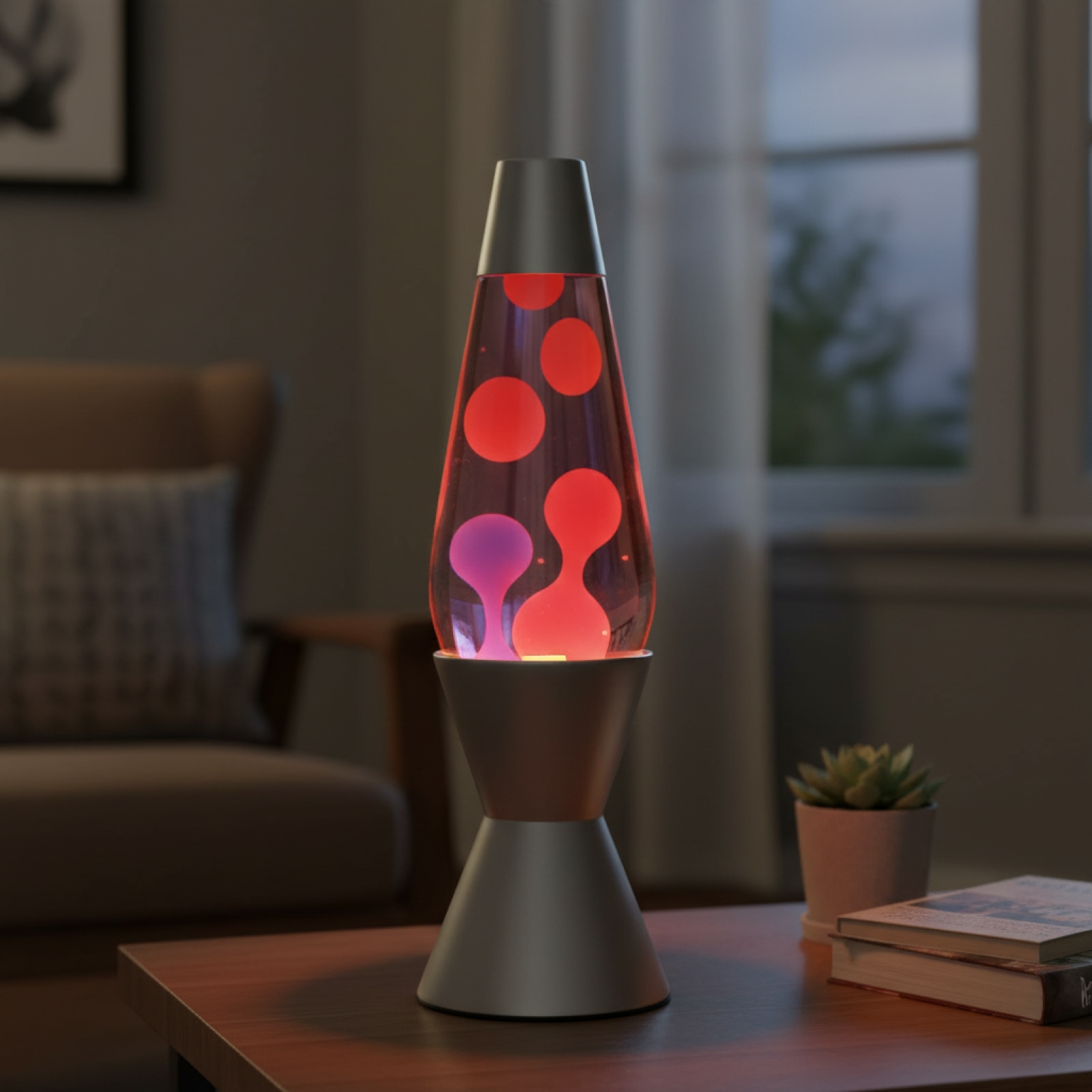 Lampu Lava yang Dapat Diredupk - Lava Lamp Desktop ulasan dan harga