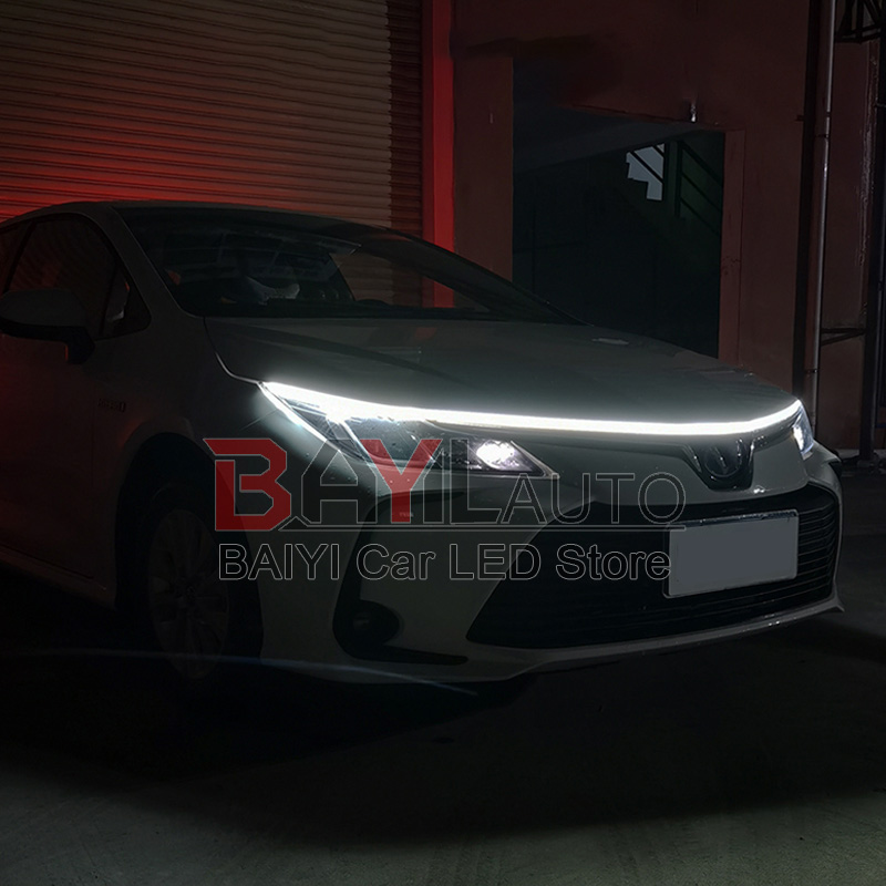 Lampu Strip Kap Mobil Putih 12 - Lighting Bolt Decor ulasan dan harga