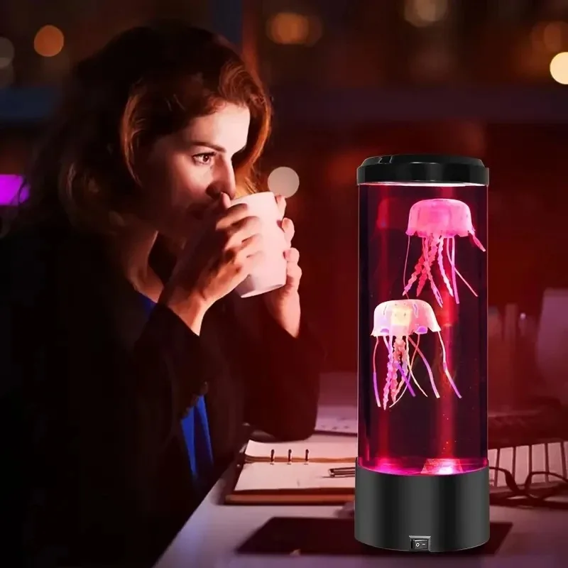 Lampu Lava Ubur-ubur Lampu Mal - Lava Lamp Desktop ulasan dan harga