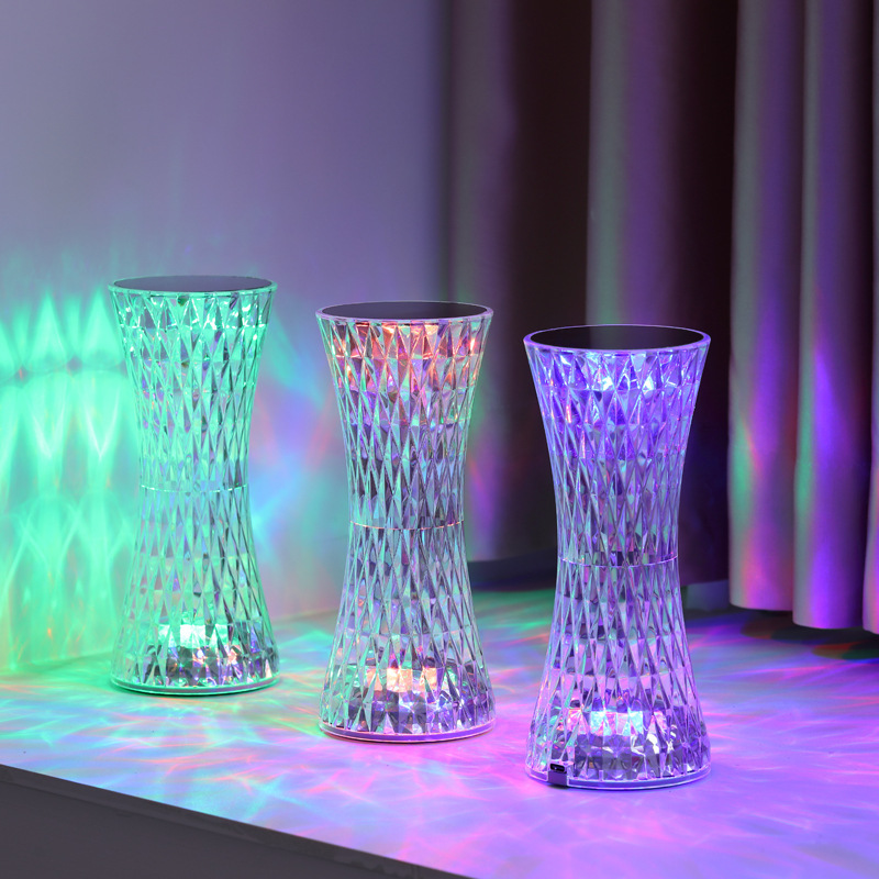 Lampu Meja Kristal Natal Dekor - Led Lighting Decor ulasan dan harga