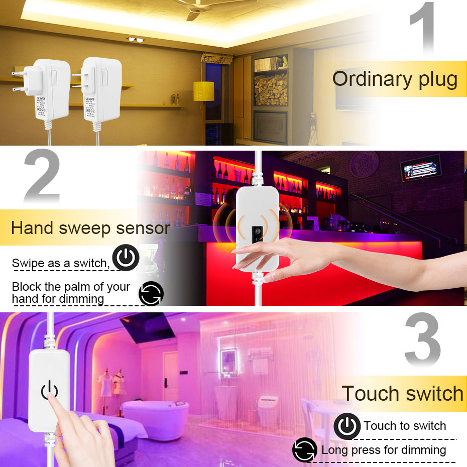 LED Strip Cahaya 2835SMD DC12V - Decor Lighting Hours ulasan dan harga