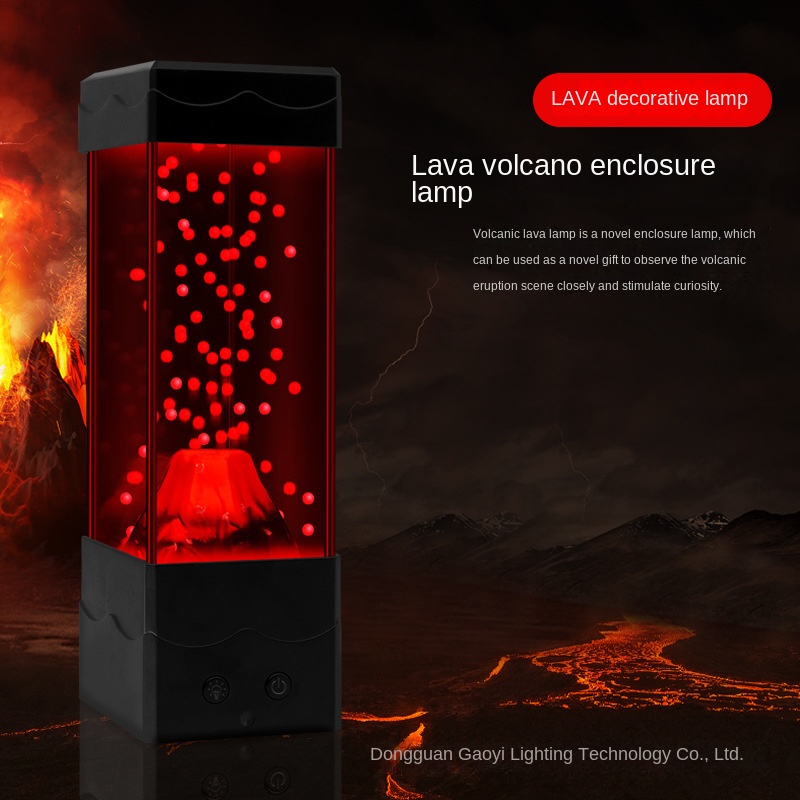Lampu dekorasi rumah Lava LED, - Lava Lamp Desktop ulasan dan harga