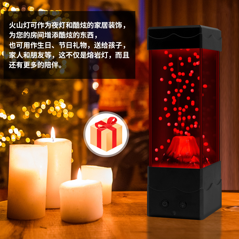 Lampu dekorasi rumah Lava LED, - Lava Lamp Desktop ulasan dan harga