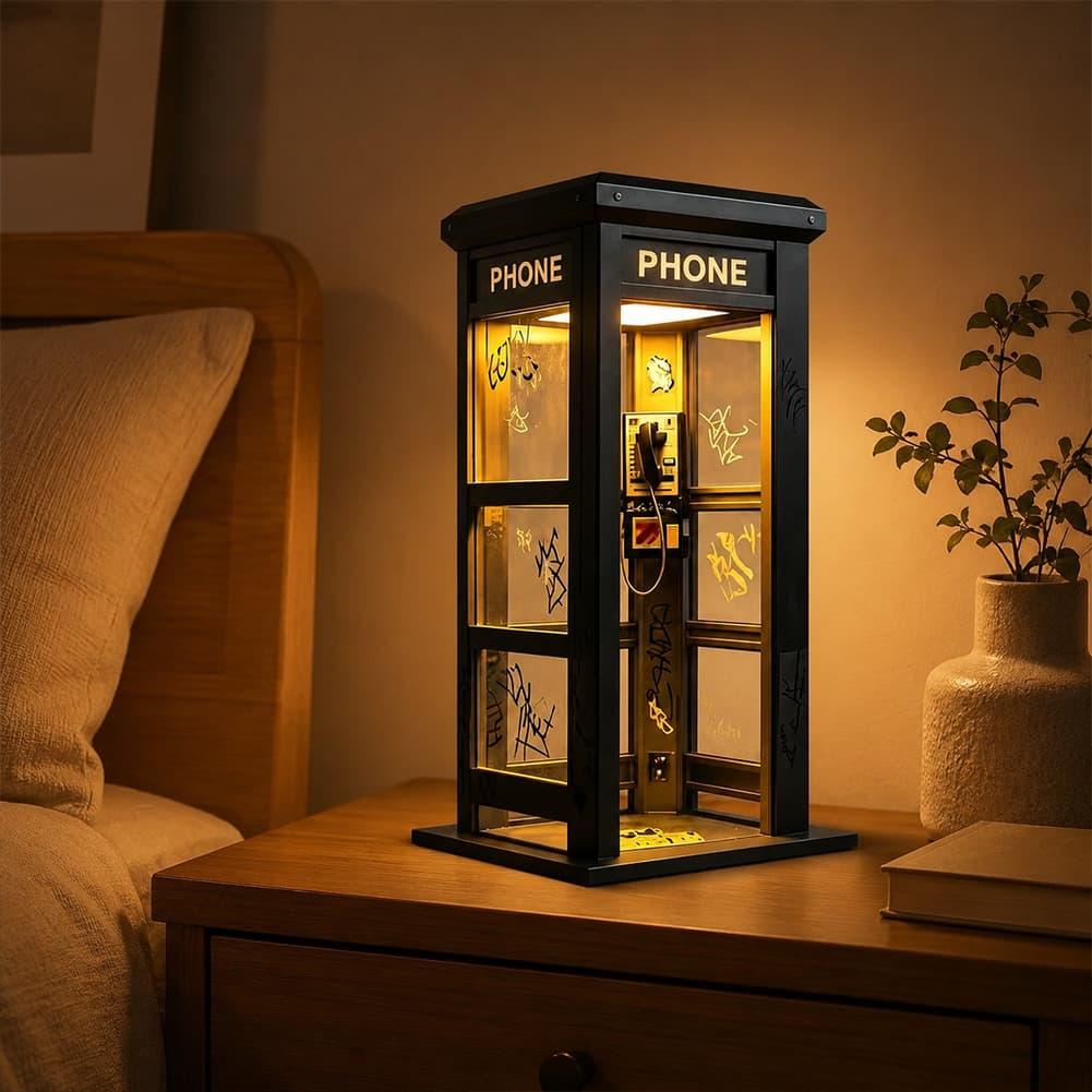 Lampu Meja Telepon Retro Graff - Led Lighting Decor ulasan dan harga