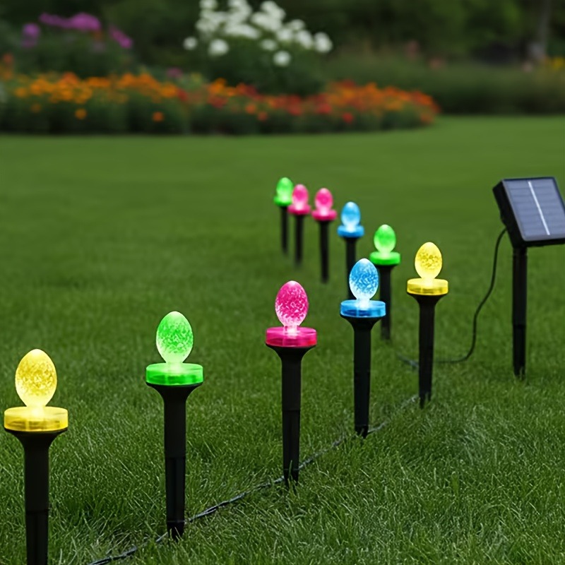 Lampu Taman Tenaga Surya Baru, - Outdoor Lighting Wedding Decor ulasan dan harga
