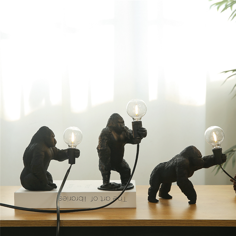 Lampu malam Resin King Kong No - Lava Lamp Desktop ulasan dan harga