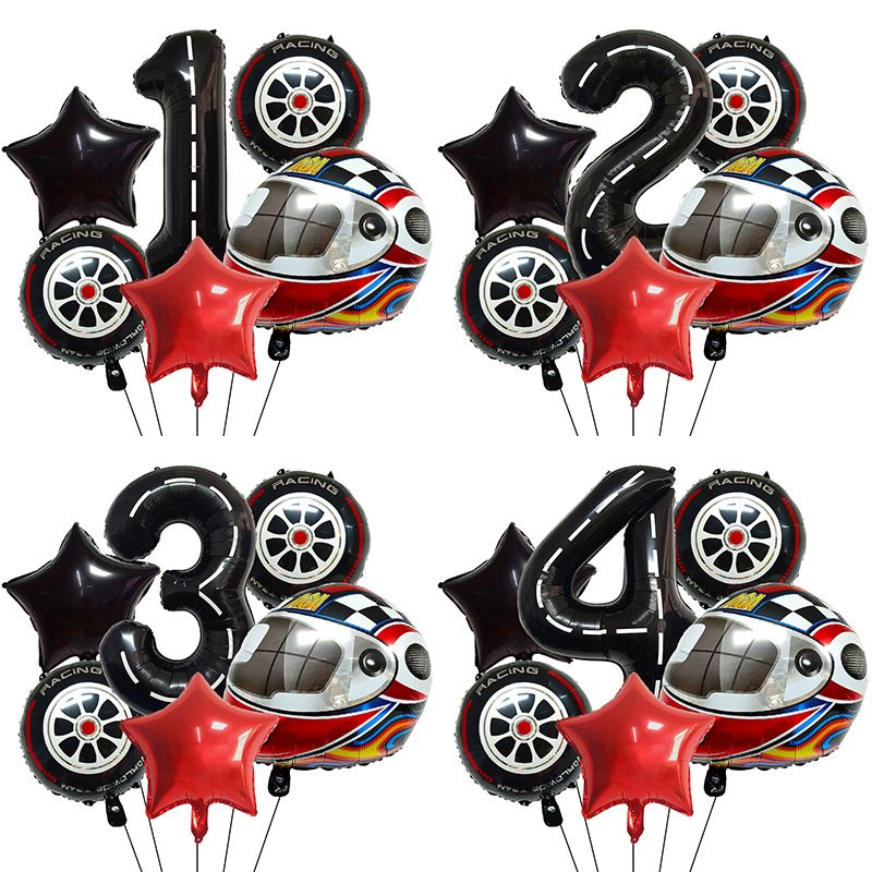 Set Balon Ulang Tahun Digital  - Lighting Mcqueen Decor ulasan dan harga