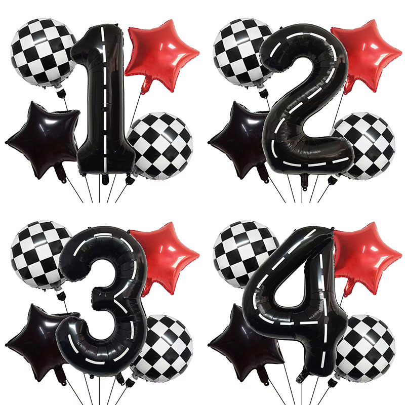 Set Balon Ulang Tahun Digital  - Lighting Mcqueen Decor ulasan dan harga