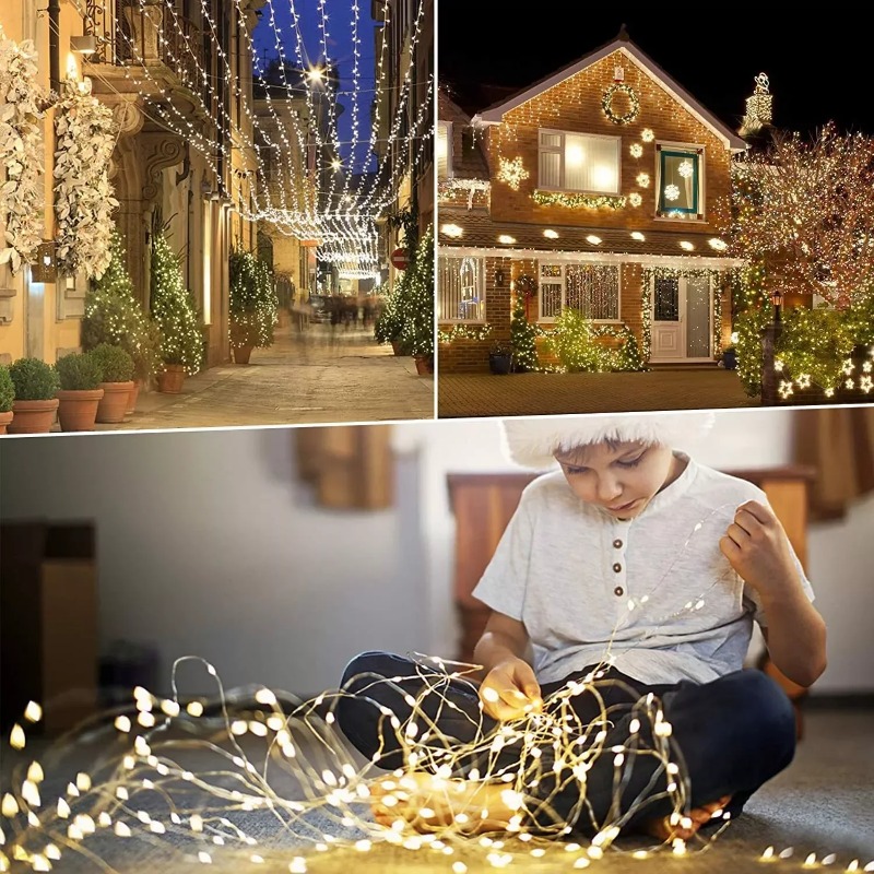1 buah Lampu String Surya Luar - Outdoor Lighting Wedding Decor ulasan dan harga