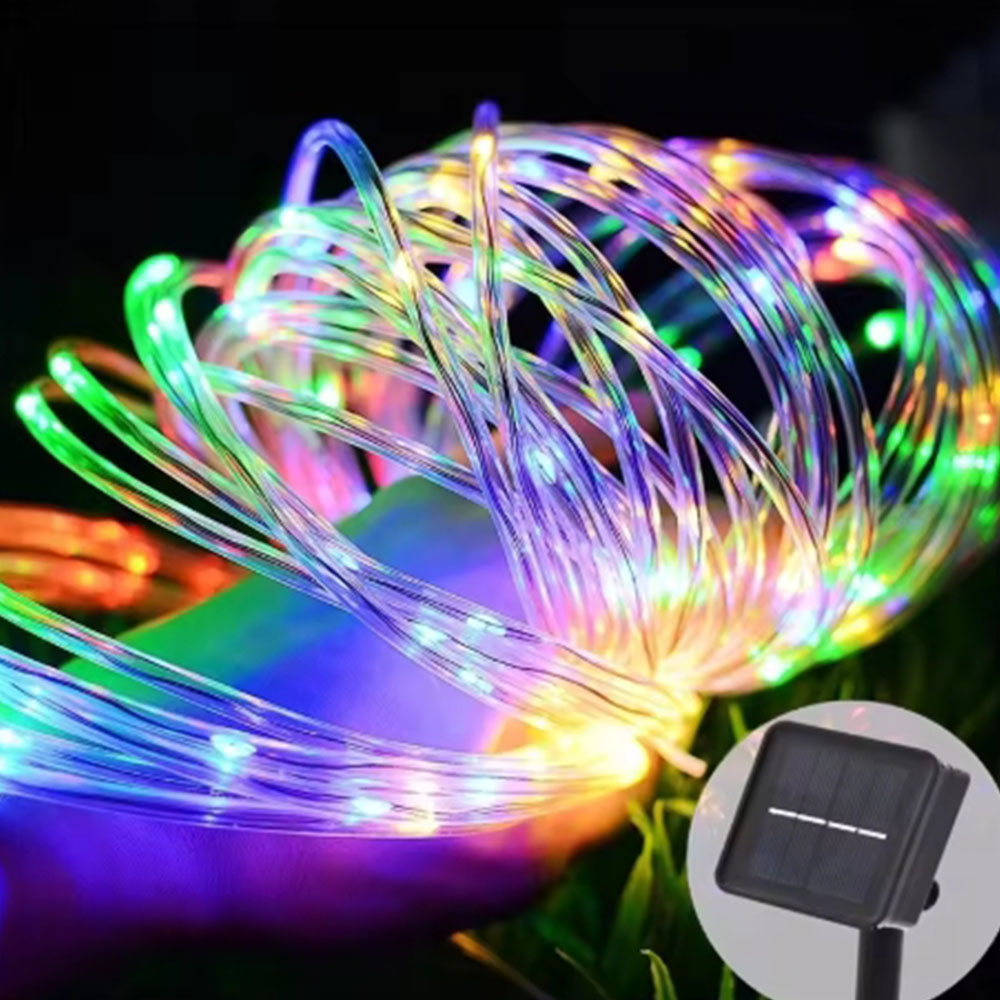 Lampu Tali LED Tenaga Surya un - Outdoor Lighting Wedding Decor ulasan dan harga