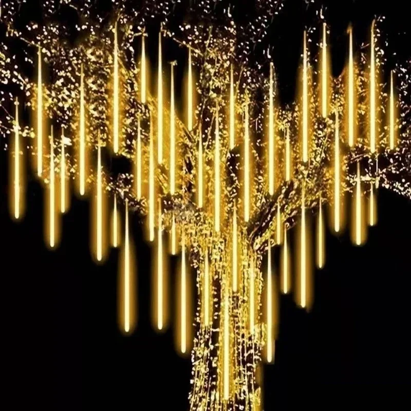 Lampu setrip LED 8 tabung huja - Outdoor Lighting Wedding Decor ulasan dan harga