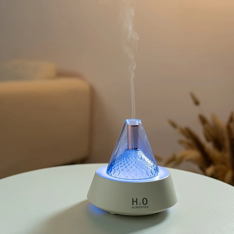 Pengharum Udara Mini Meja Volc - Lava Lamp Desktop ulasan dan harga