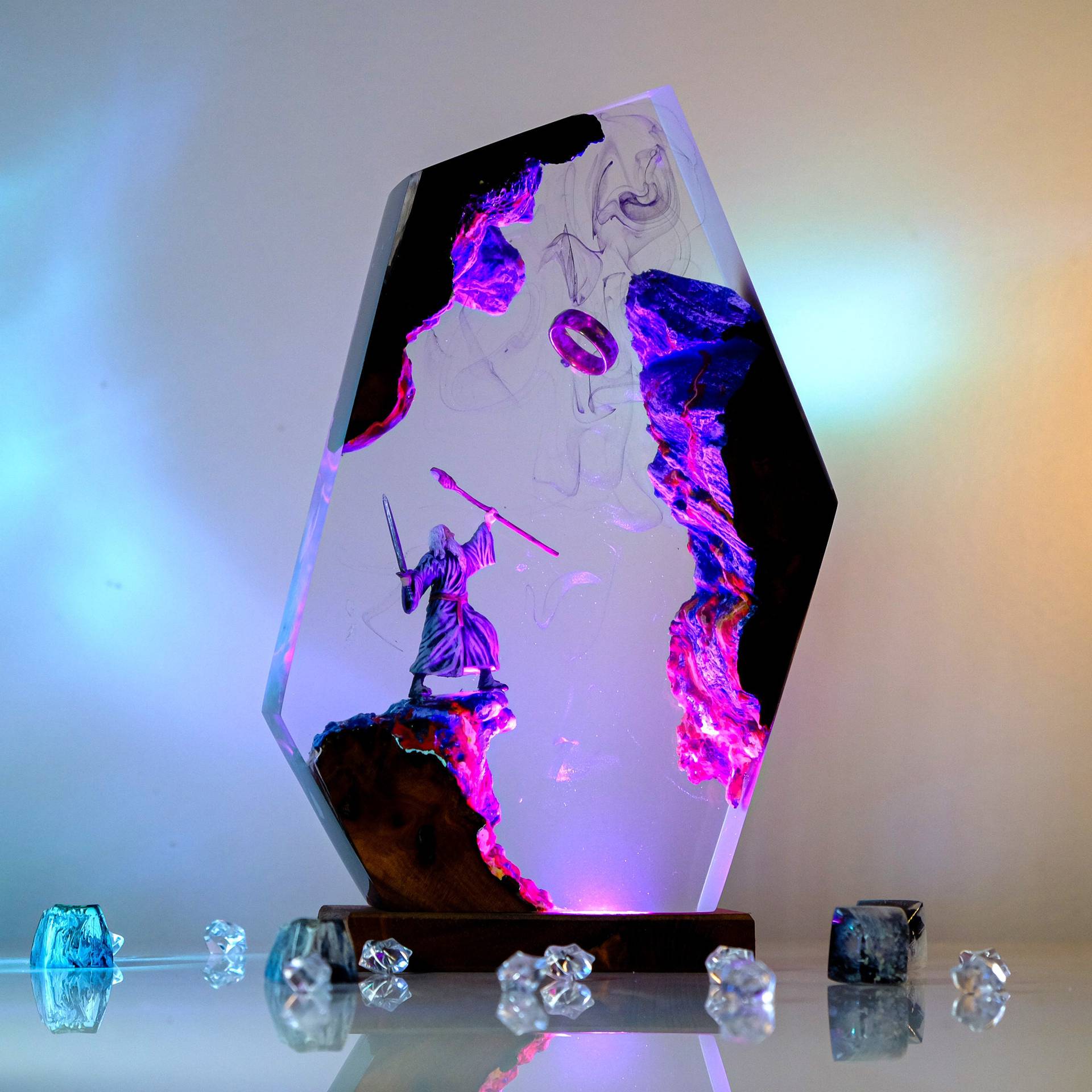 Lampu Resin Figur Adegan Film  - Wedding Lighting And Decor ulasan dan harga