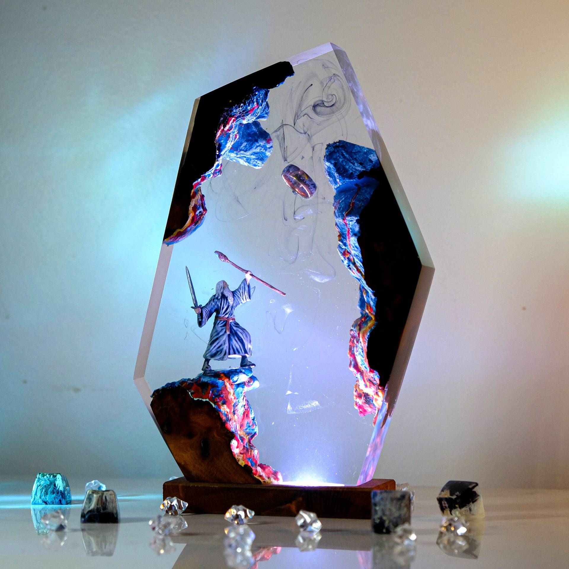 Lampu Resin Figur Adegan Film  - Wedding Lighting And Decor ulasan dan harga