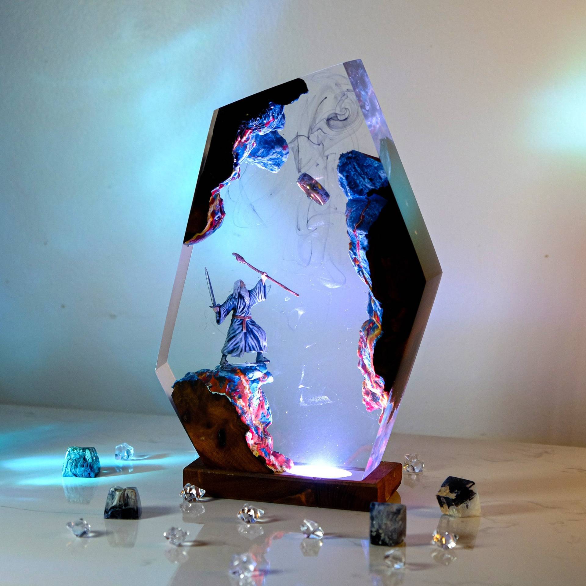 Lampu Resin Figur Adegan Film  - Wedding Lighting And Decor ulasan dan harga