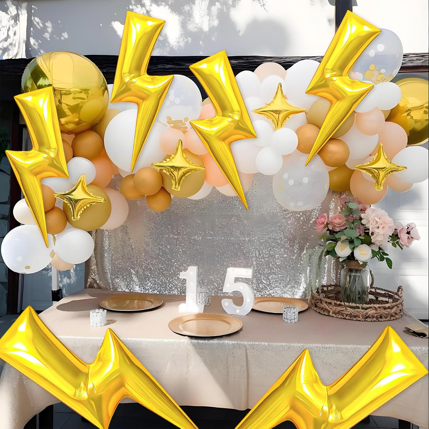 6 Buah/Set 91.44 CM Balon Flas - Lighting Mcqueen Decor ulasan dan harga