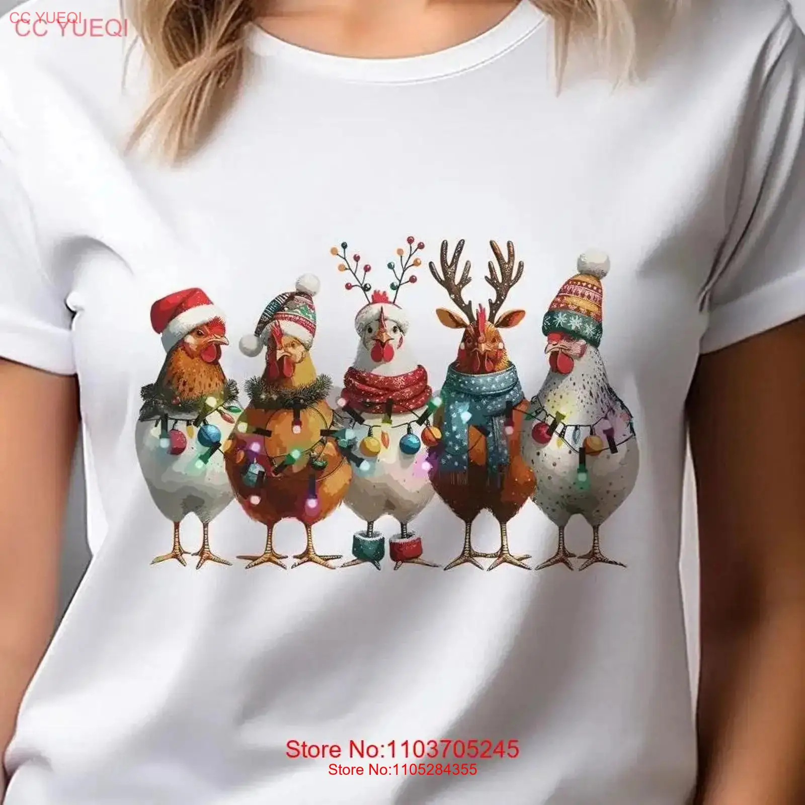 Kaos Oblong Natal Light Chicke - Homestead Lighting & Decor Oconomowoc ulasan dan harga