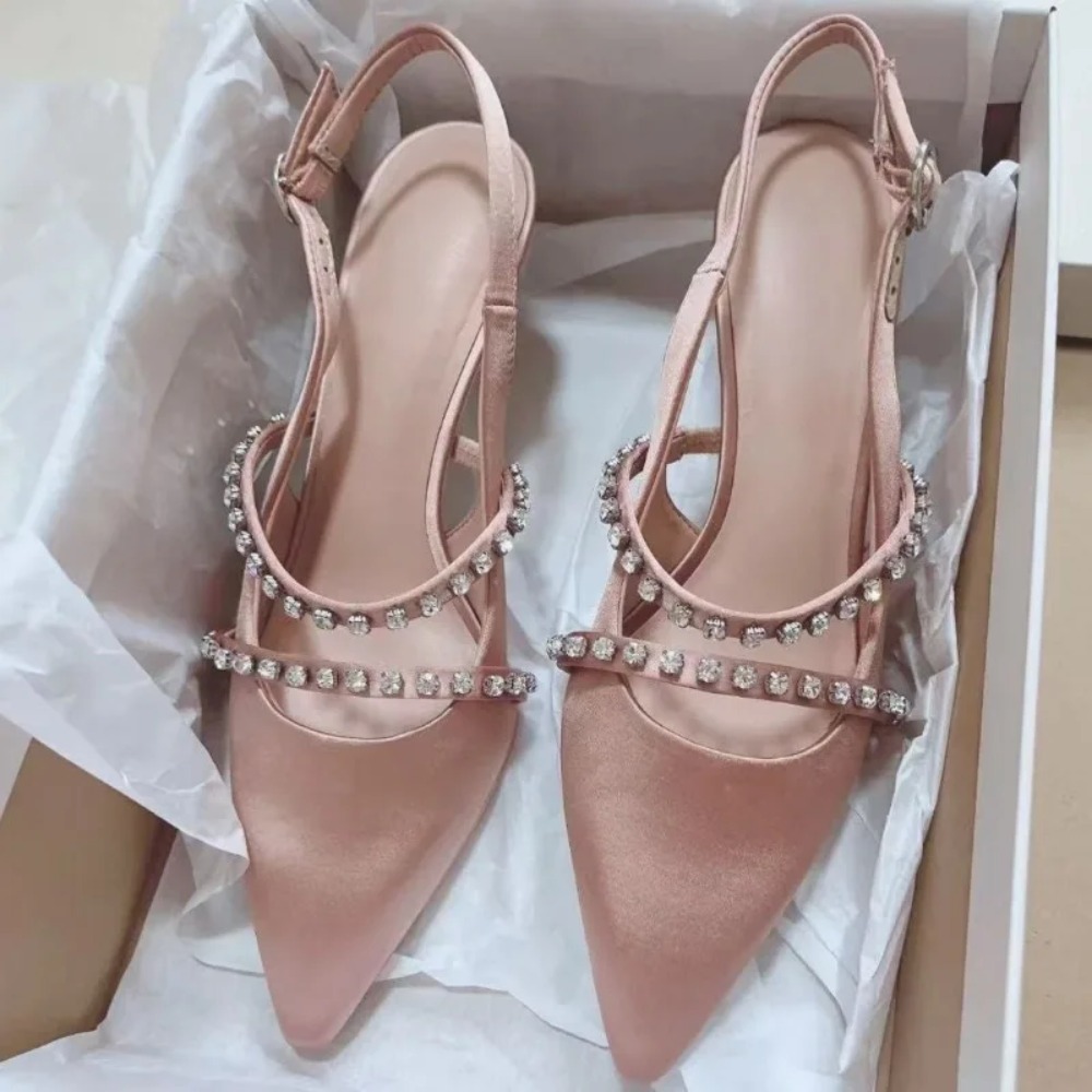 Sandal Wanita Modis Satin Mera - Wedding Lighting And Decor ulasan dan harga