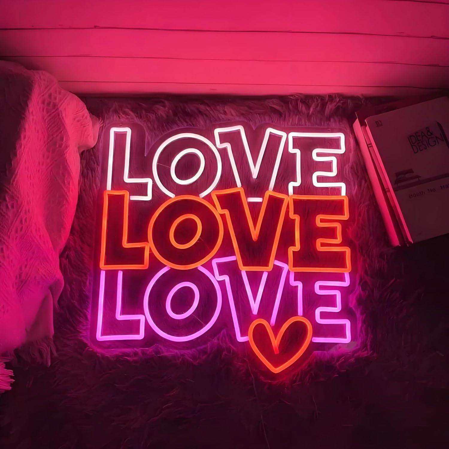 Lampu Neon LED USB yang Dapat  - Led Lighting Wall Decor ulasan dan harga