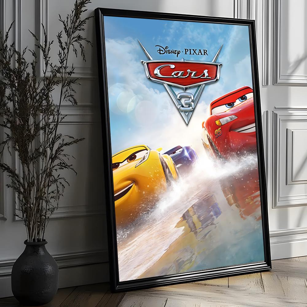 Poster Disney Cars Lightning M - Lighting Mcqueen Decor ulasan dan harga