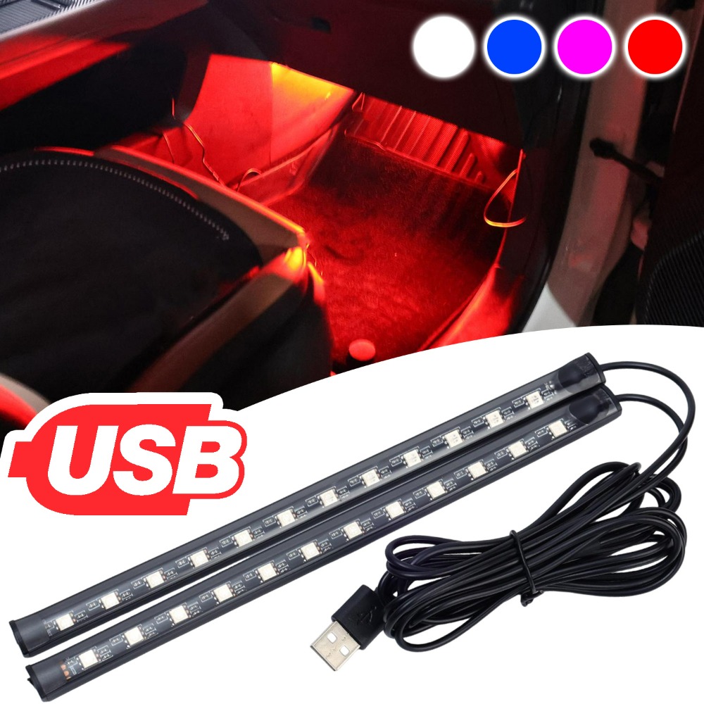 Lampu Strip LED Mobil USB Lamp - Lighting Bolt Decor ulasan dan harga