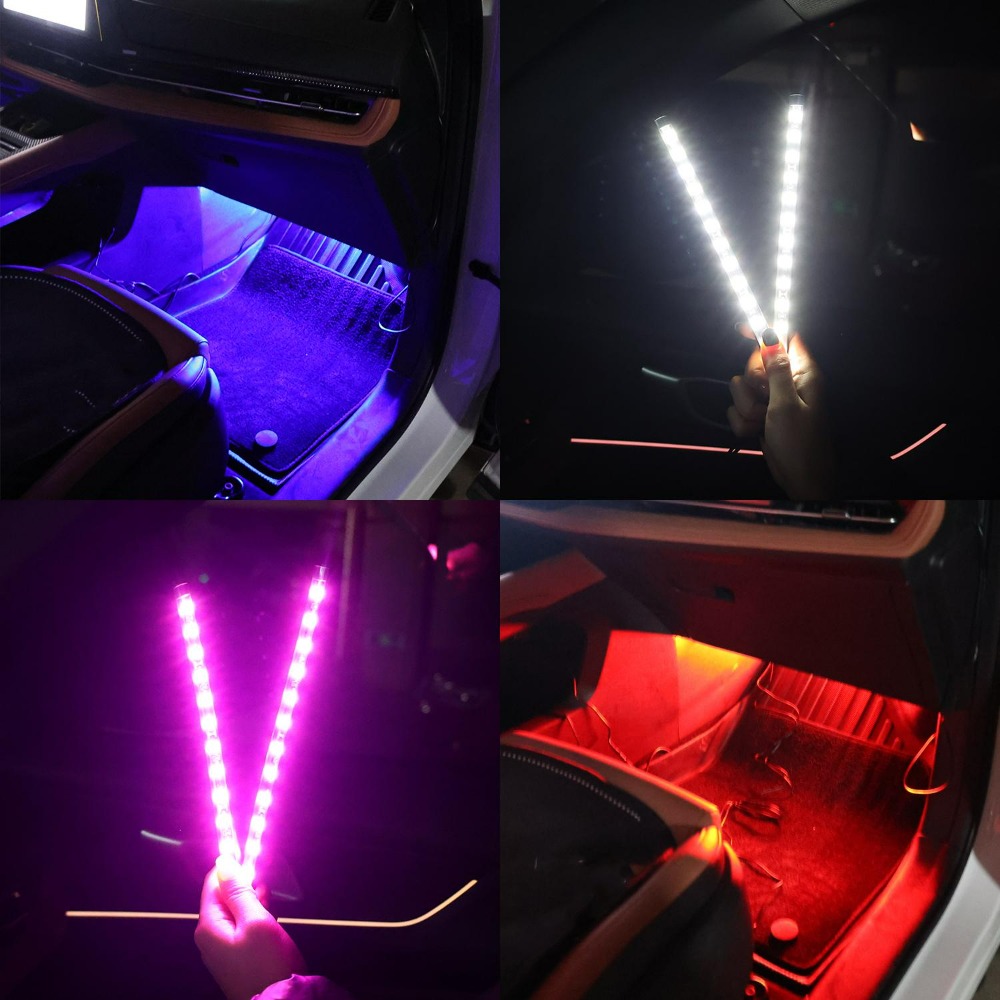 Lampu Strip LED Mobil USB Lamp - Lighting Bolt Decor ulasan dan harga
