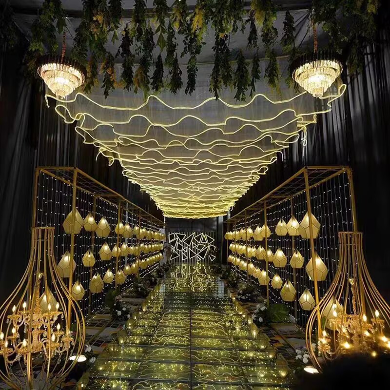 Dekorasi Langit-langit Pernika - Outdoor Lighting Wedding Decor ulasan dan harga