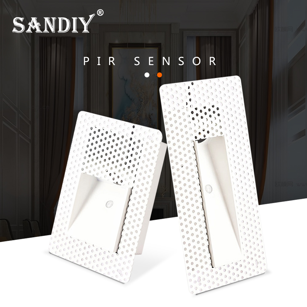 SANDIY Lampu Dinding Tersembun - Foyer Lighting Wall Decor ulasan dan harga