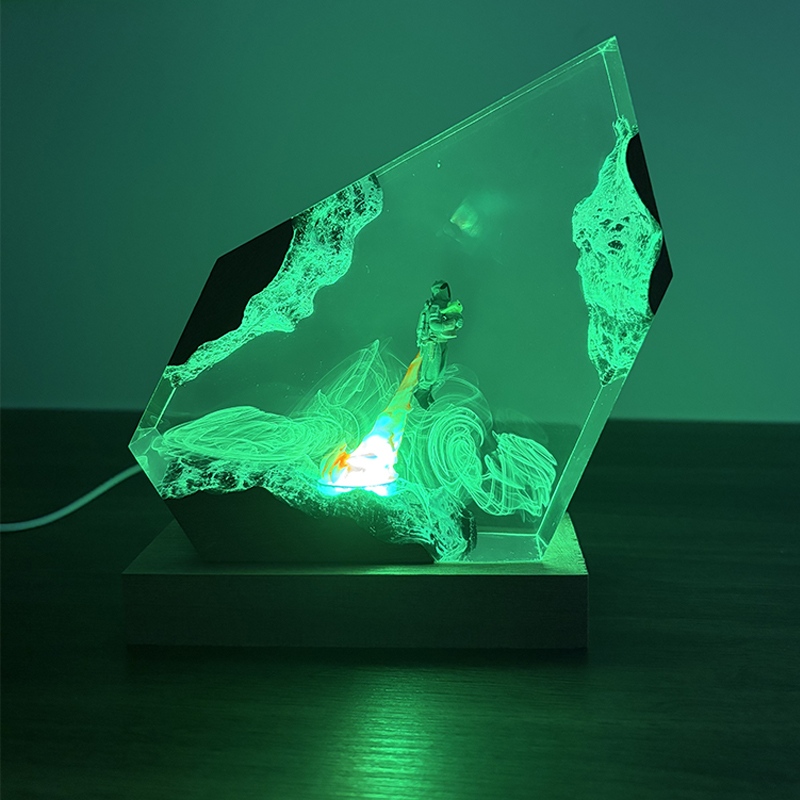 Lampu Meja Resin Figur Anime S - Wedding Lighting And Decor ulasan dan harga