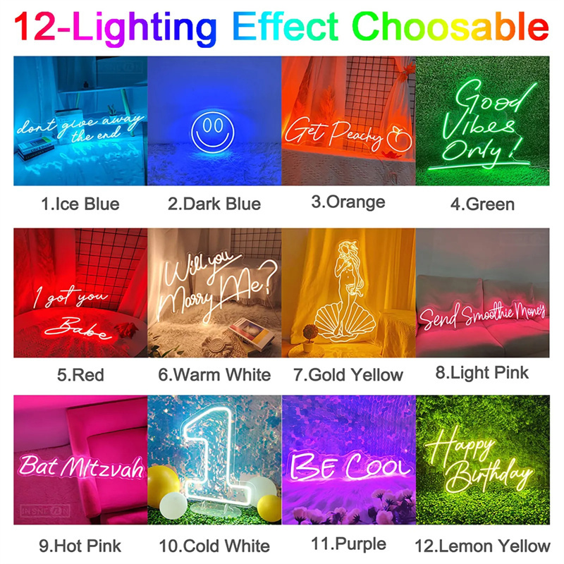 Lampu Neon LED Kustom, Lampu L - Wedding Lighting And Decor ulasan dan harga