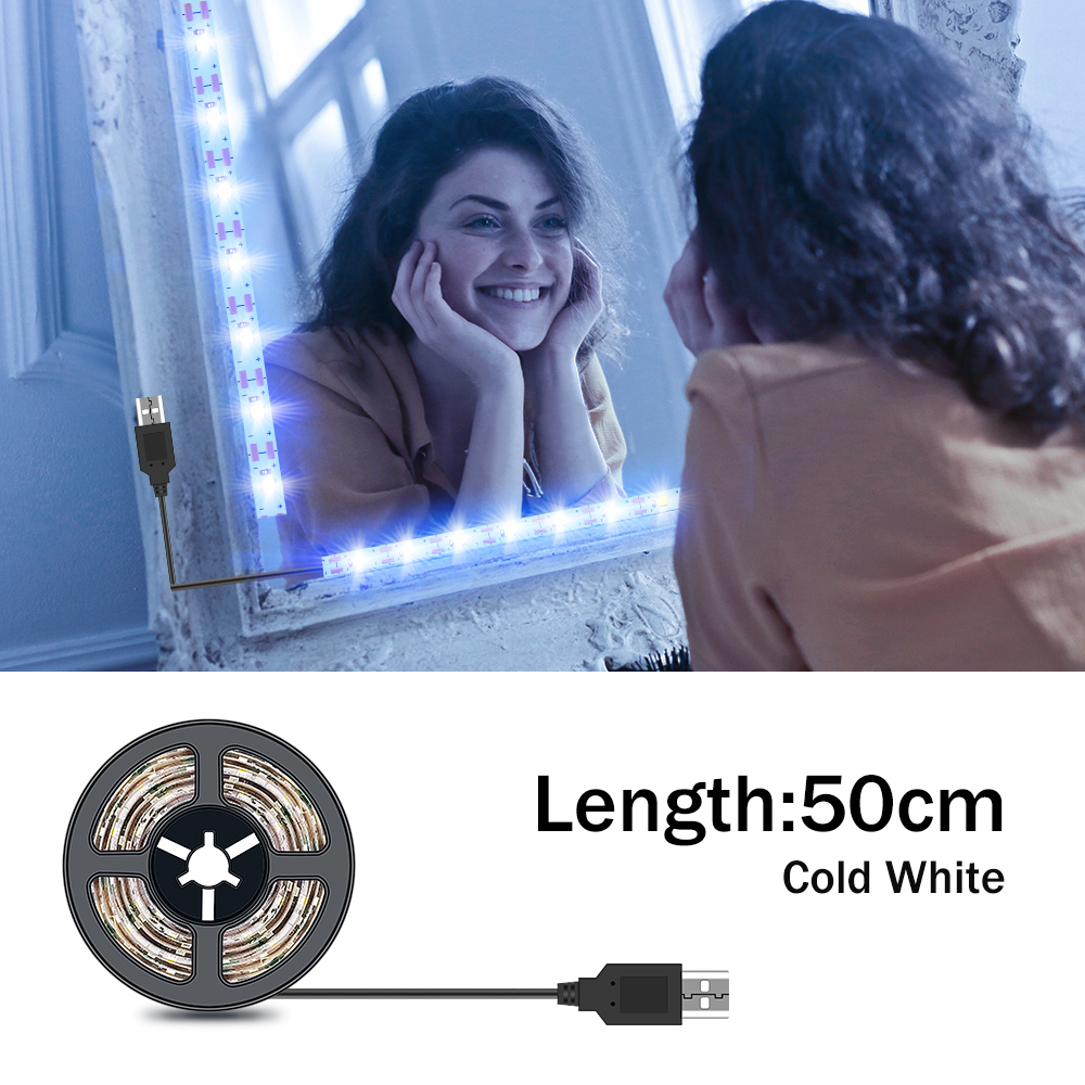 DC5V Strip lampu cermin rias L - Lighting Bolt Decor ulasan dan harga