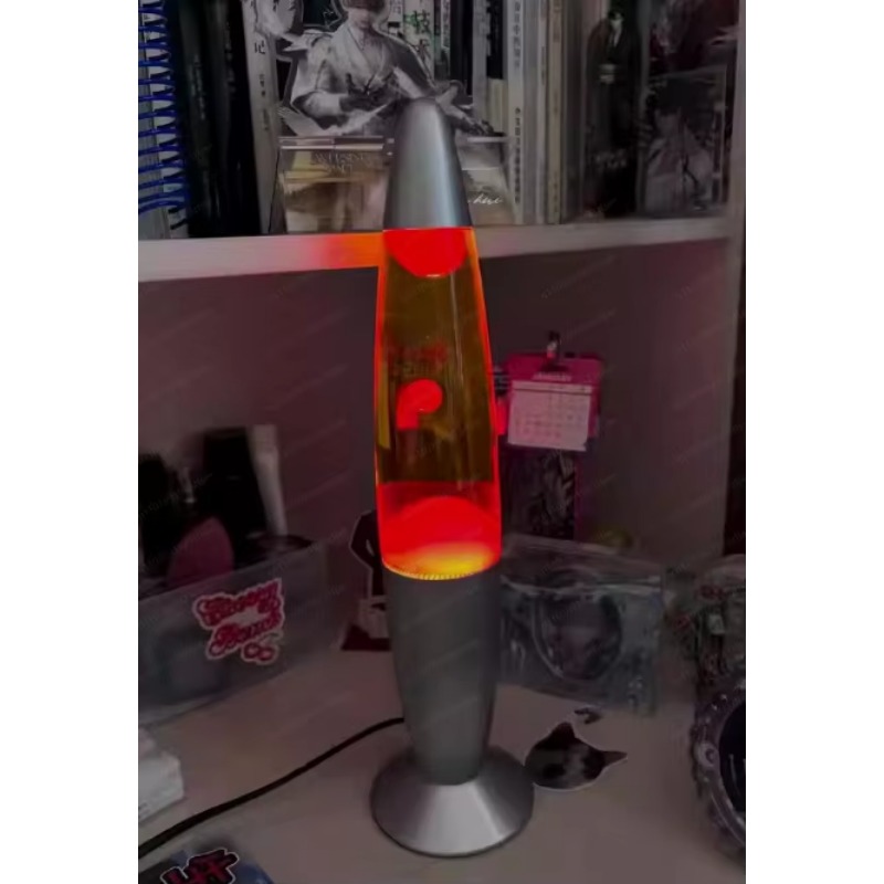 Lampu meja ubur-ubur planktoni - Lava Lamp Desktop ulasan dan harga