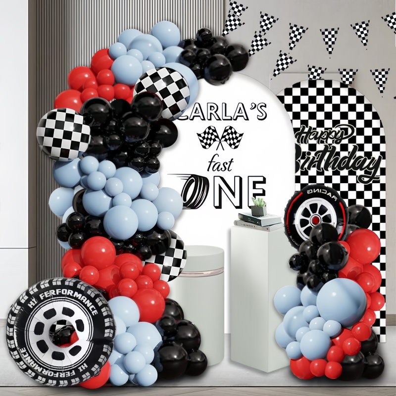 Set Balon Ulang Tahun Bertema  - Lighting Mcqueen Decor ulasan dan harga